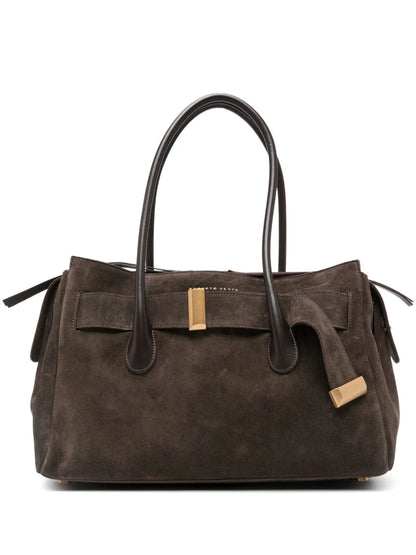 Roberto FestaEmeralda suede shoulder bag