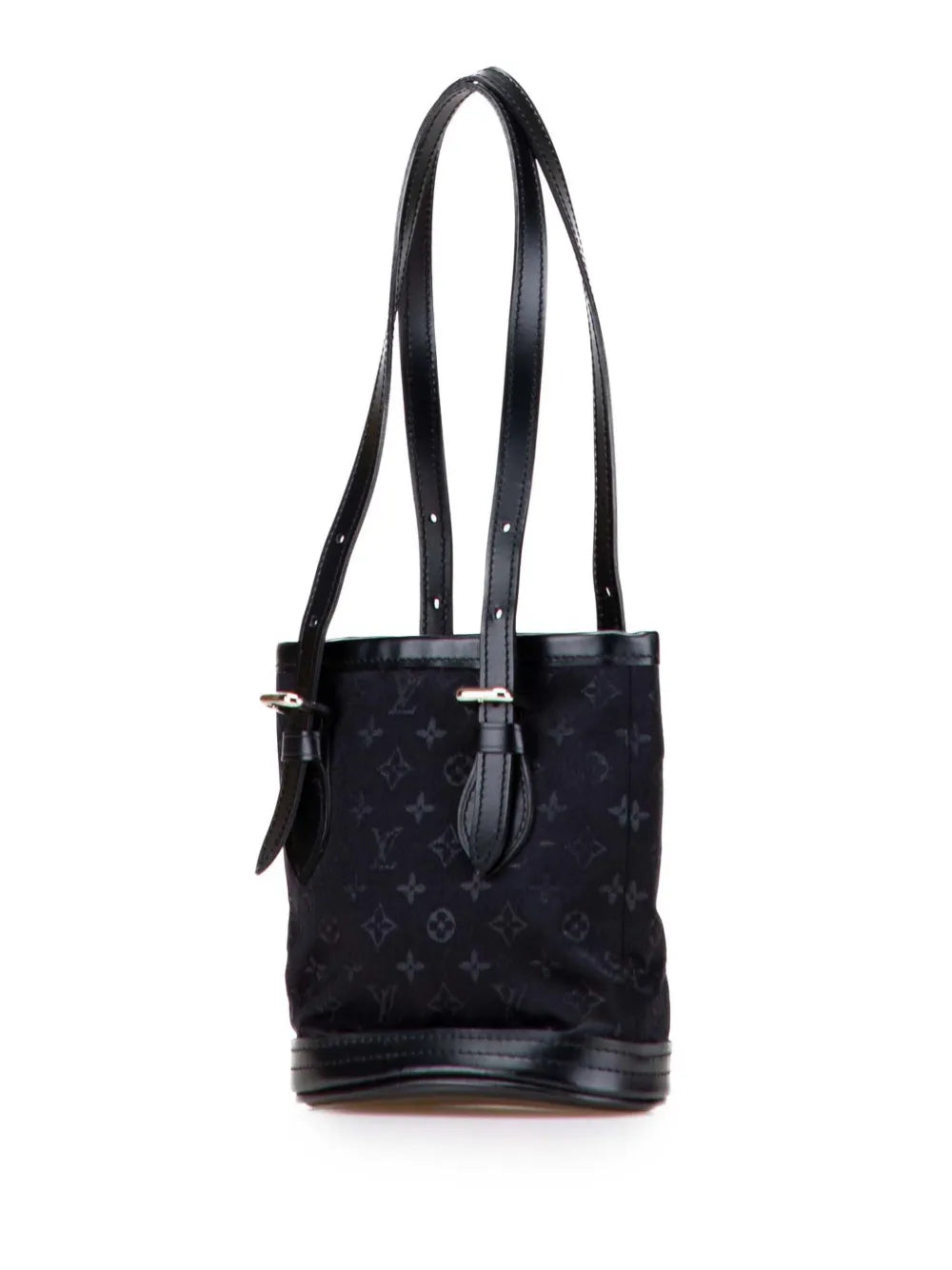 Pre-OwnedLouis Vuitton Pre-Owned2001 Monogram Mini Satin bucket bag