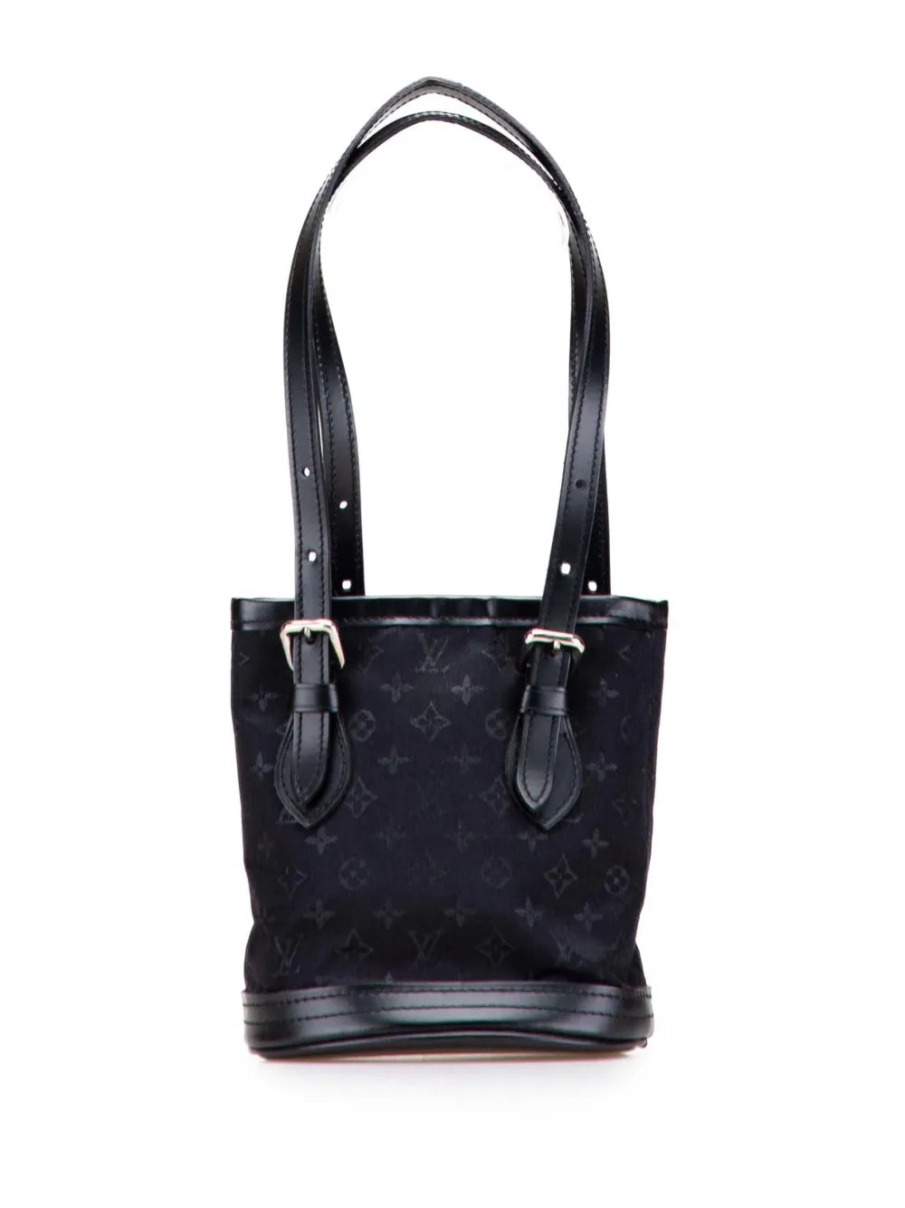 Pre-OwnedLouis Vuitton Pre-Owned2001 Monogram Mini Satin bucket bag
