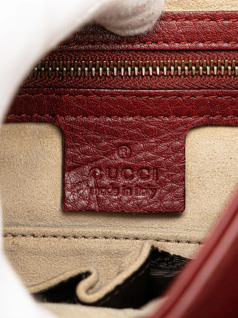Pre-OwnedGucci Pre-Owned2000-2015 Leather 1973 shoulder bag