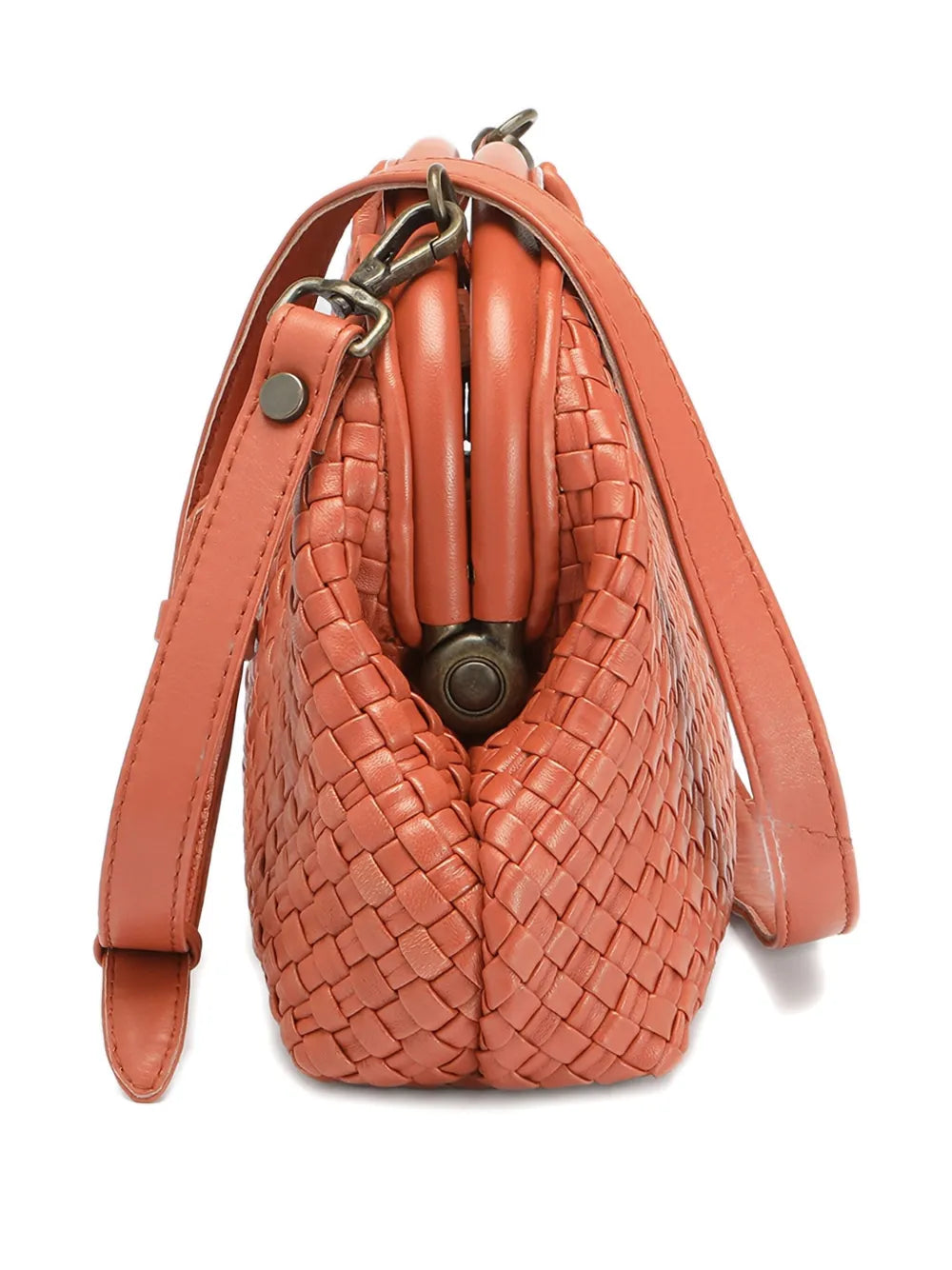 New SeasonOfficine Creativewoven leather shoulder bag