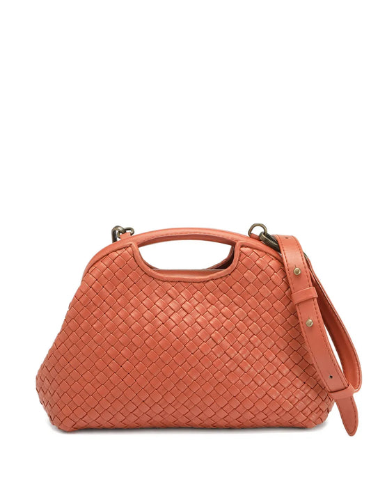 New SeasonOfficine Creativewoven leather shoulder bag