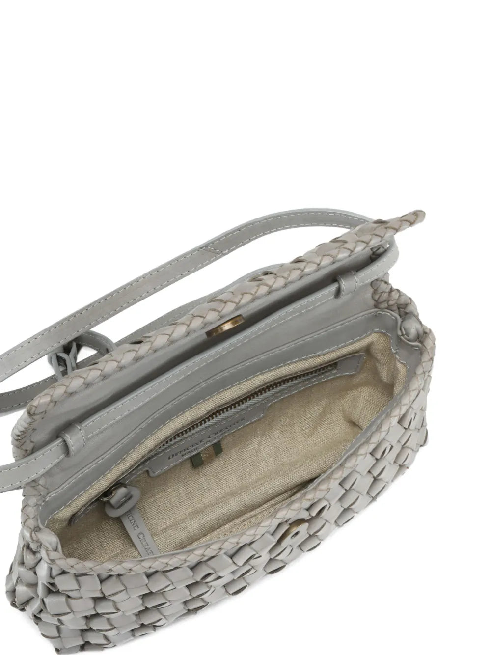 New SeasonOfficine CreativeClass woven leather shoulder bag