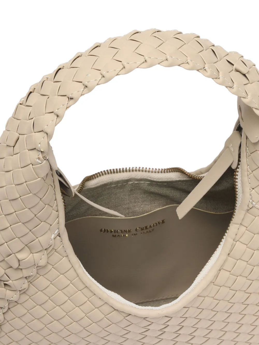Officine CreativeClass woven leather shoulder bag