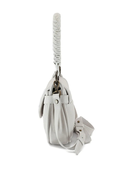 Officine CreativeHoles leather shoulder bag
