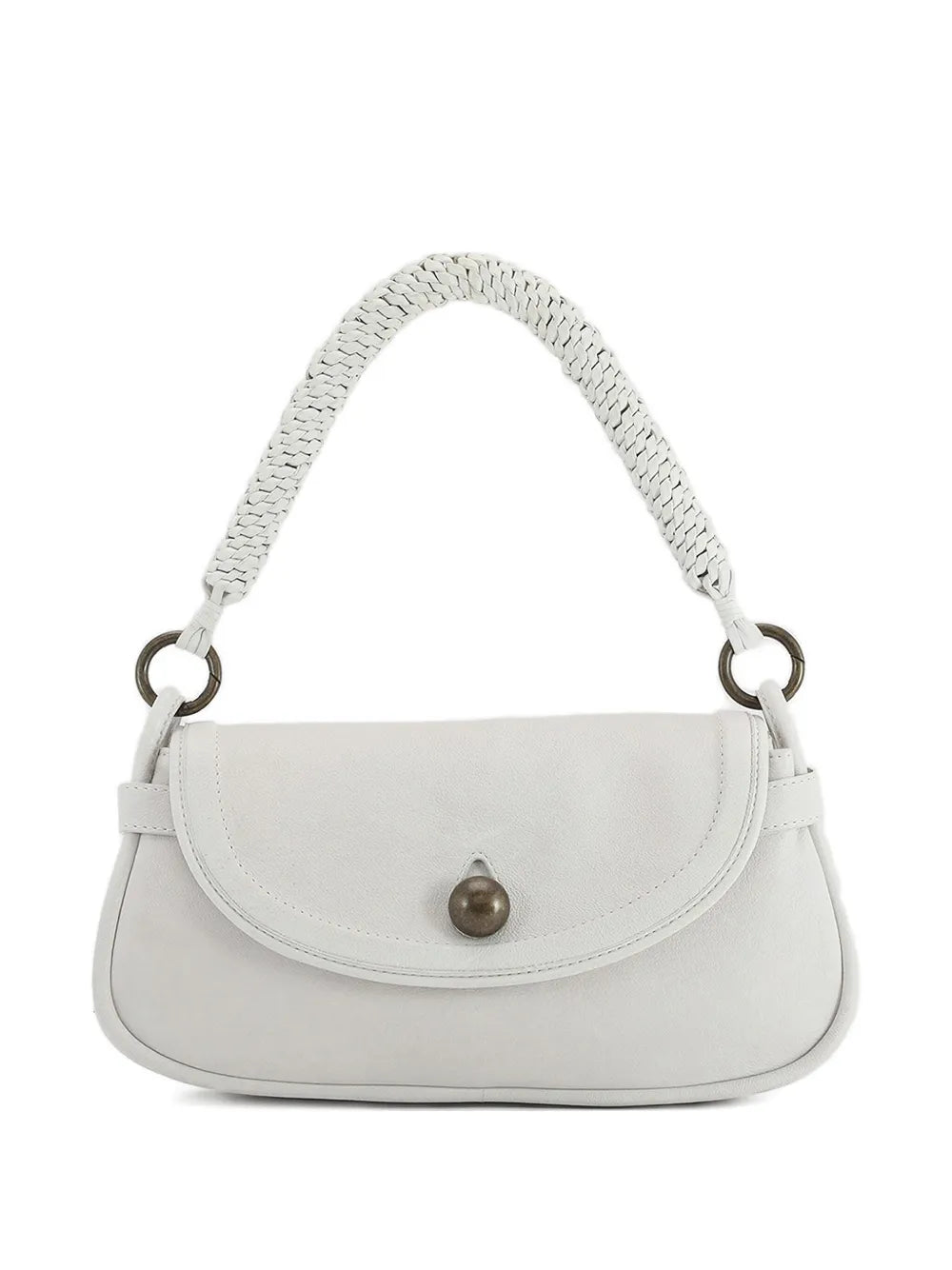 Officine CreativeHoles leather shoulder bag