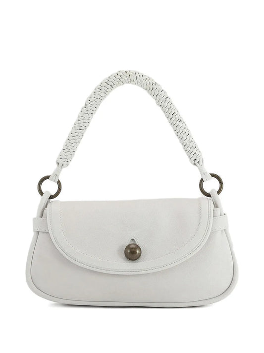 Officine CreativeHoles leather shoulder bag