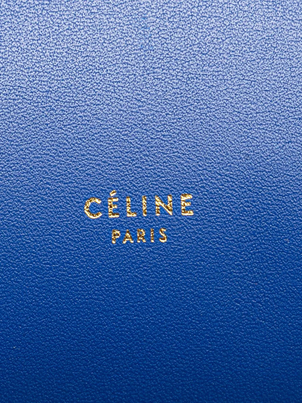 Pre-OwnedCeline Pre-Owned2014 Mini Tricolor Smooth Calfskin Belt Bag satchel