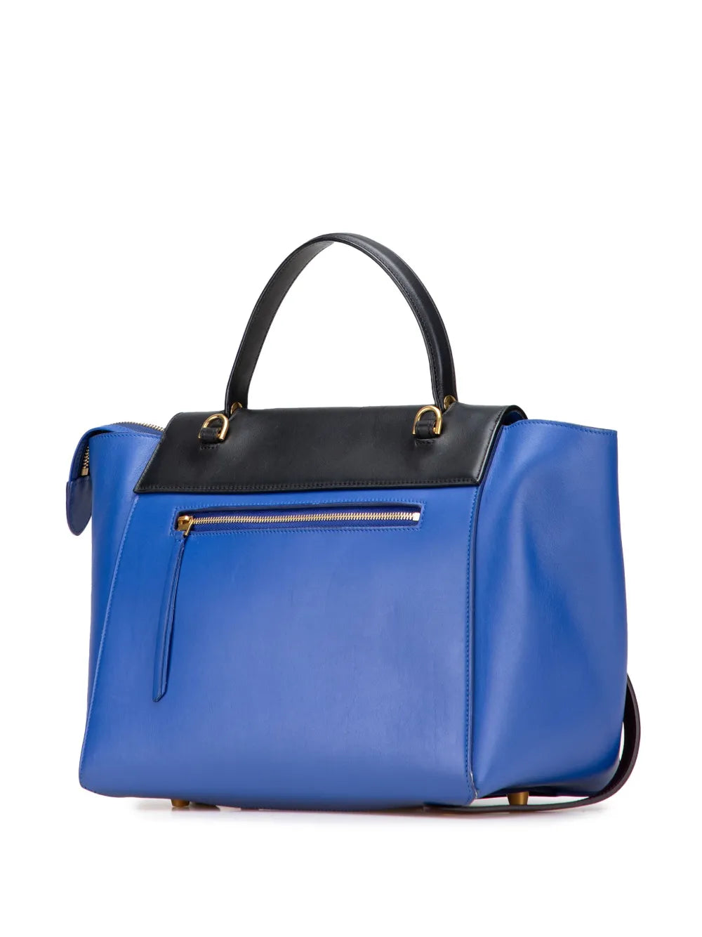 Pre-OwnedCeline Pre-Owned2014 Mini Tricolor Smooth Calfskin Belt Bag satchel