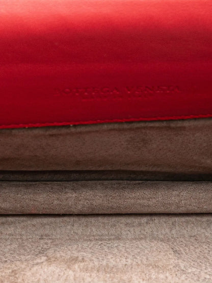 Pre-OwnedBottega Veneta Pre-Owned2012-2025 Nappa Intrecciato Glass shoulder bag
