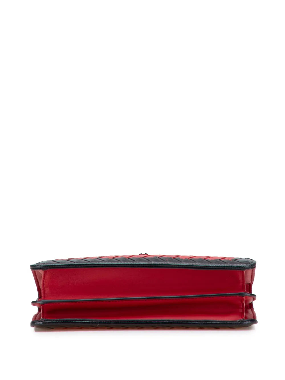 Pre-OwnedBottega Veneta Pre-Owned2012-2025 Nappa Intrecciato Glass shoulder bag