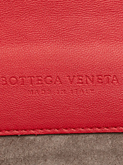Pre-OwnedBottega Veneta Pre-Owned2012-2025 Nappa Intrecciato Glass shoulder bag