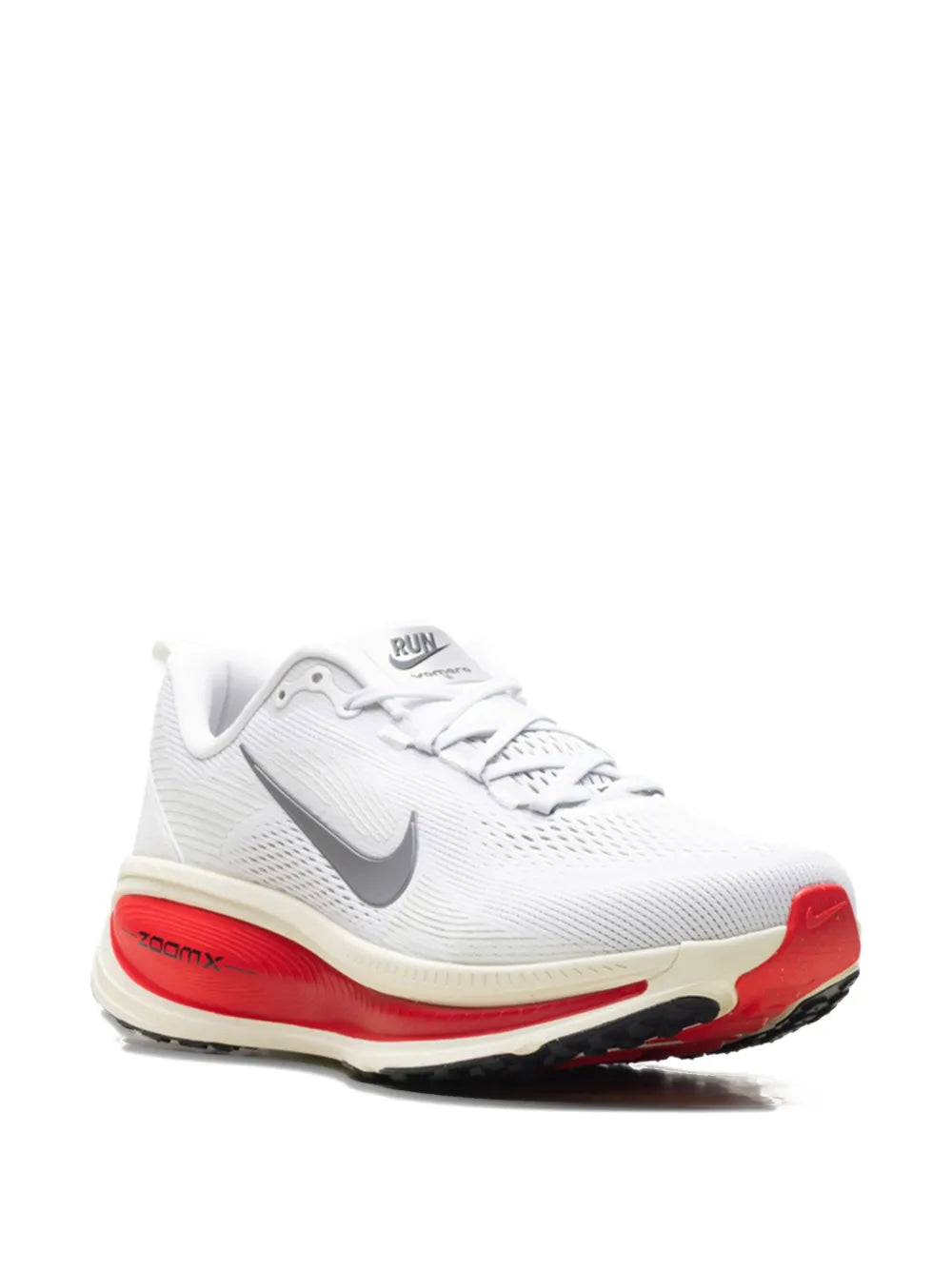 Nike Vomero 18 Platinum Tint Siren Red Light Smoke Grey Metallic Pewter Sneakers floriamart.shop