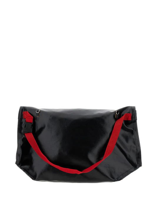 Plan Cdoodle-print buckle shoulder bag