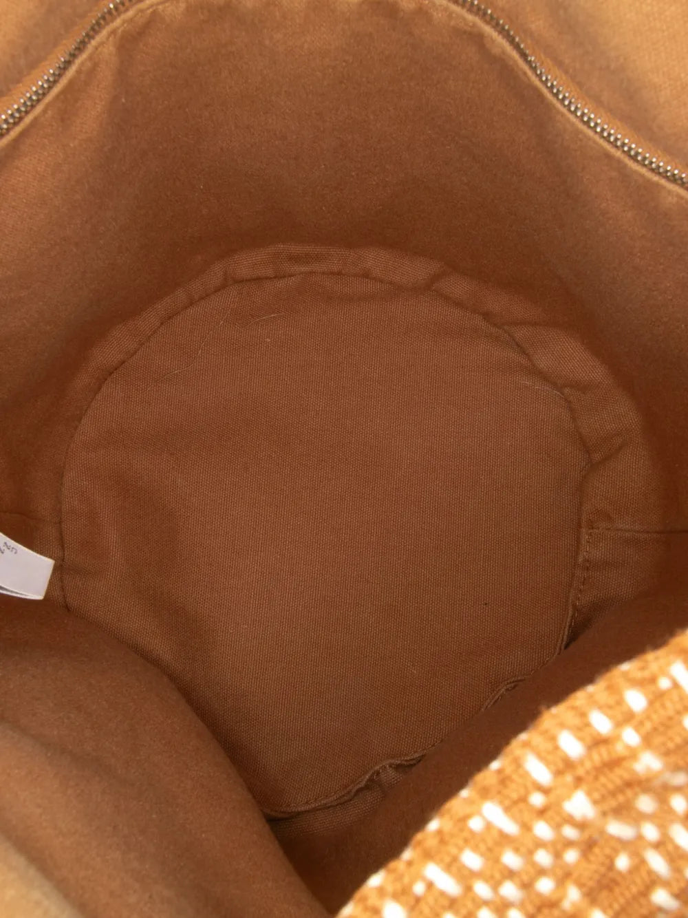 Pre-OwnedHermre-Owned1990-2010 Woven Straw Saxo MM bucket bag