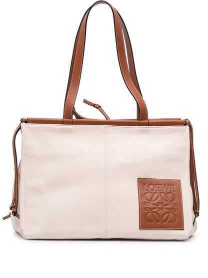 Pre-OwnedLoewe Pre-Owned2002-2003 Large Canvas Cushion tote bag