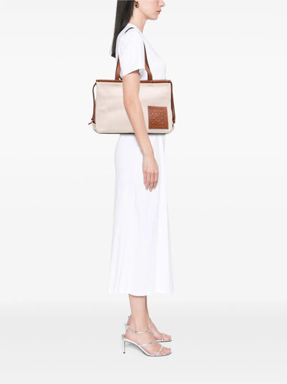 Pre-OwnedLoewe Pre-Owned2002-2003 Large Canvas Cushion tote bag