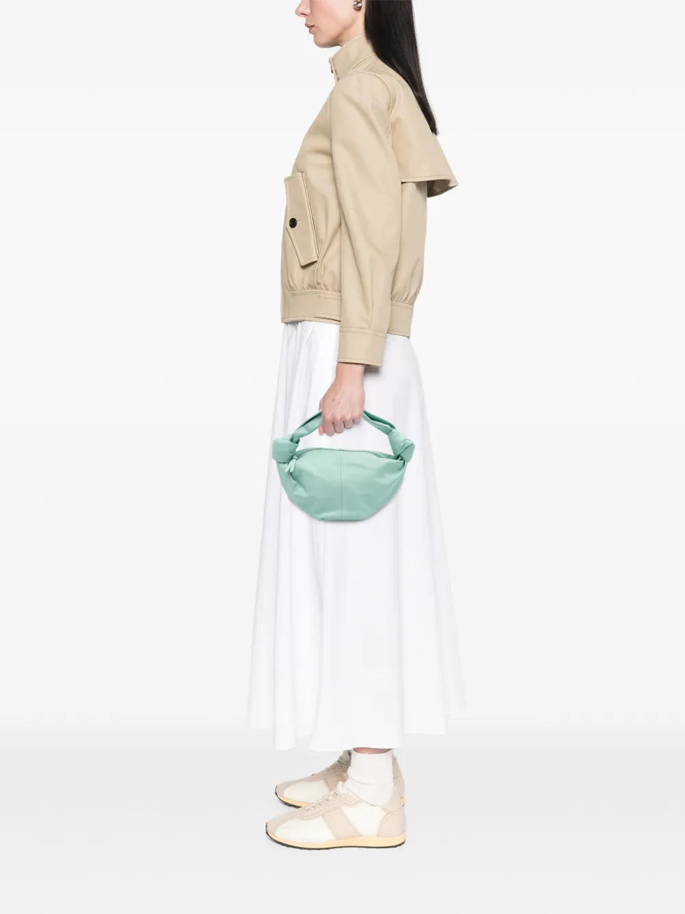 Pre-OwnedBottega Veneta Pre-Owned2019-2025 Mini Calfskin Double Knot Bag handbag