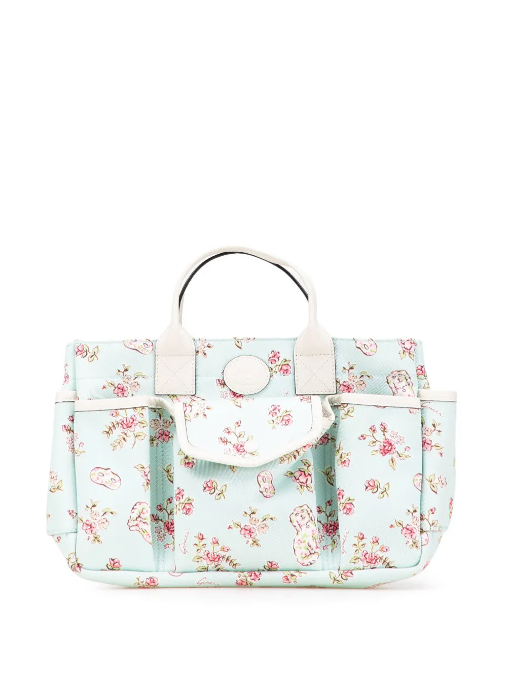Pre-OwnedGucci Pre-Owned2016-2025 Small Floral Canvas Childrens tote bag