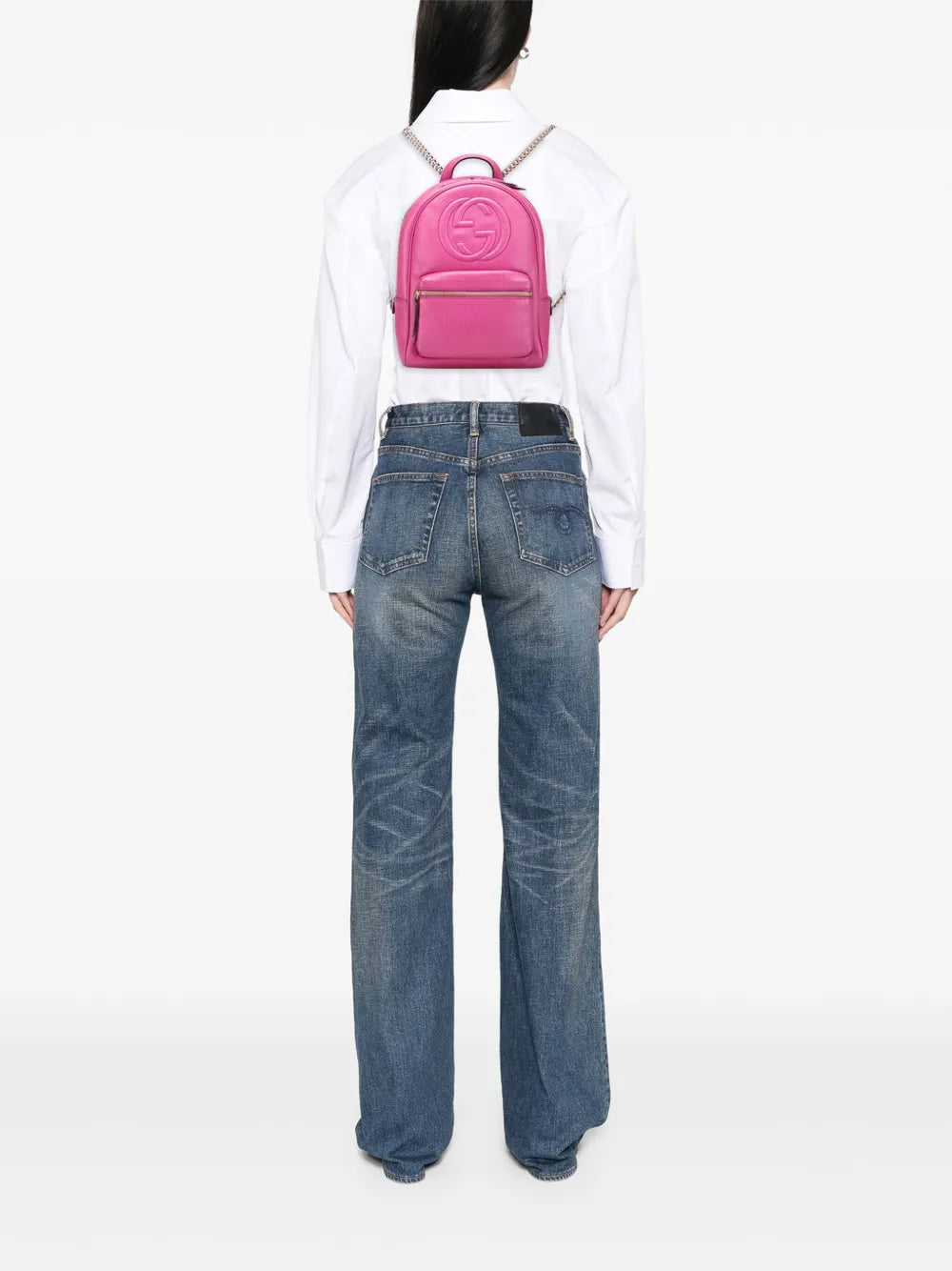 Pre-OwnedGucci Pre-Owned2016-2025 Leather Soho backpack