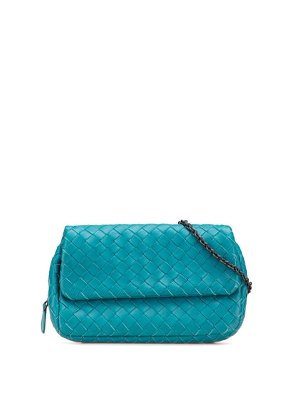 Pre-OwnedBottega Veneta Pre-Owned2012-2025 Mini Nappa Intrecciato Expandable Chain crossbody bag