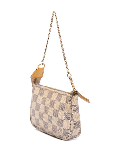 Pre-OwnedLouis Vuitton Pre-Owned2011 Damier Azur Illustre Mini Pochette Accessoires handbag