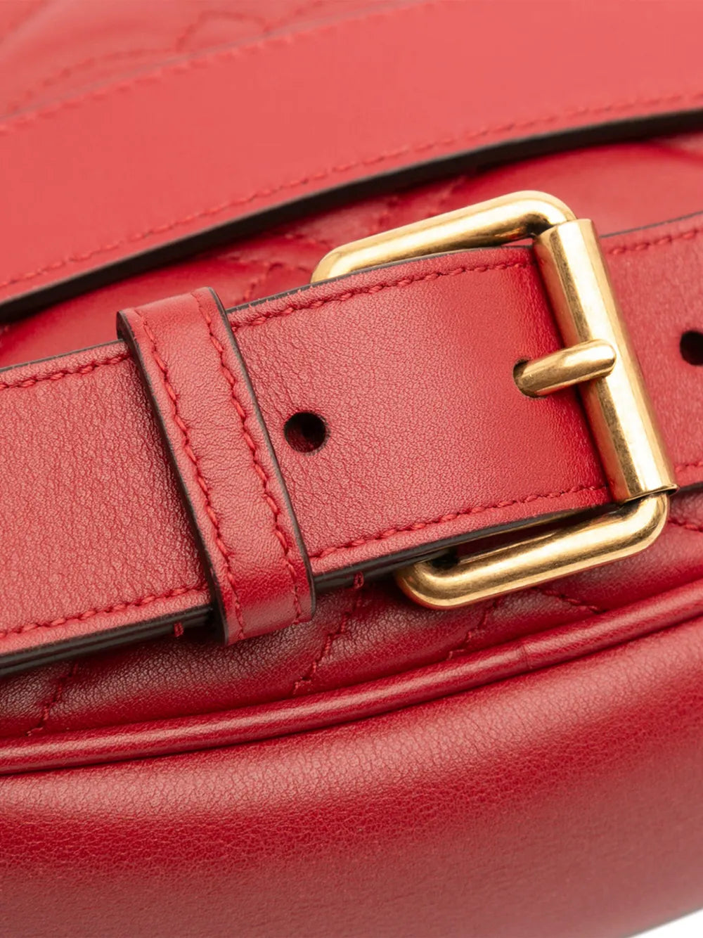 Pre-OwnedGucci Pre-Owned2016-2025 Small GG Marmont Matelasse Leather belt bag