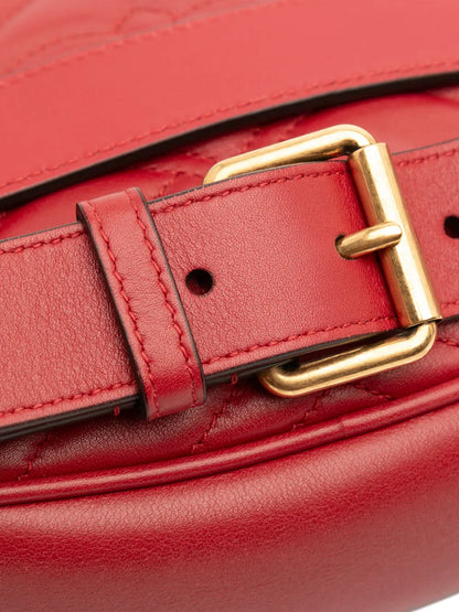 Pre-OwnedGucci Pre-Owned2016-2025 Small GG Marmont Matelasse Leather belt bag