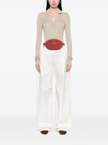 Pre-OwnedGucci Pre-Owned2016-2025 Small GG Marmont Matelasse Leather belt bag