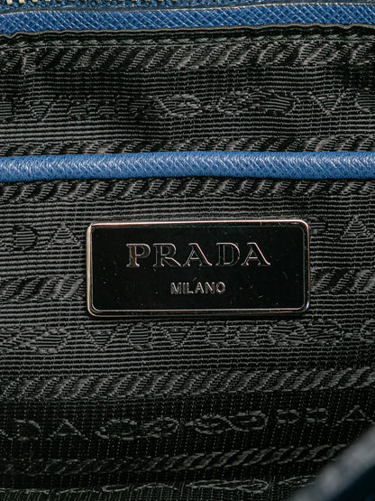 Pre-OwnedPrada Pre-Owned2000-2025 Saffiano Righe Sound Lock satchel