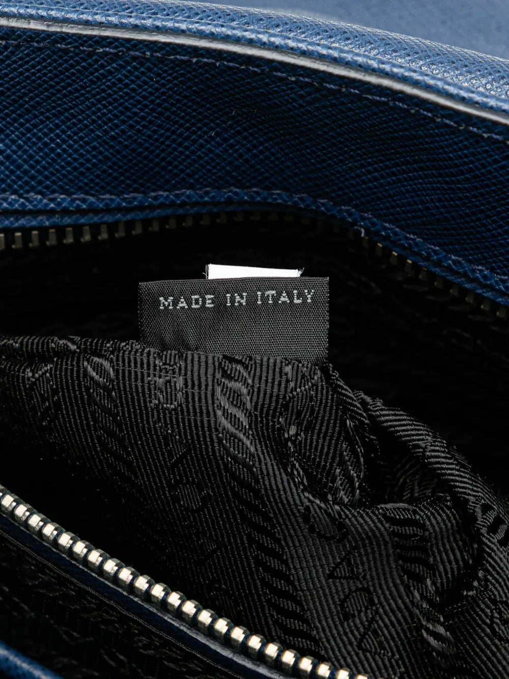 Pre-OwnedPrada Pre-Owned2000-2025 Saffiano Righe Sound Lock satchel