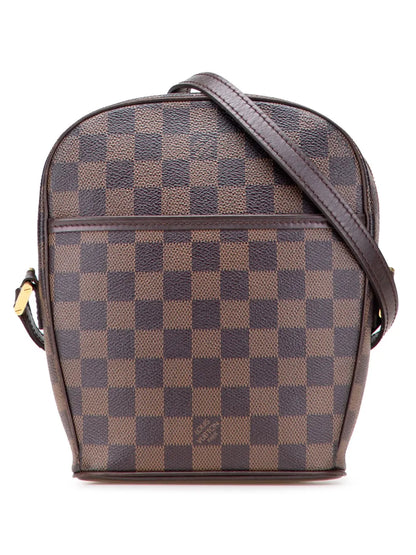 Pre-OwnedLouis Vuitton Pre-Owned2008 Damier Ebene Ipanema PM crossbody bag