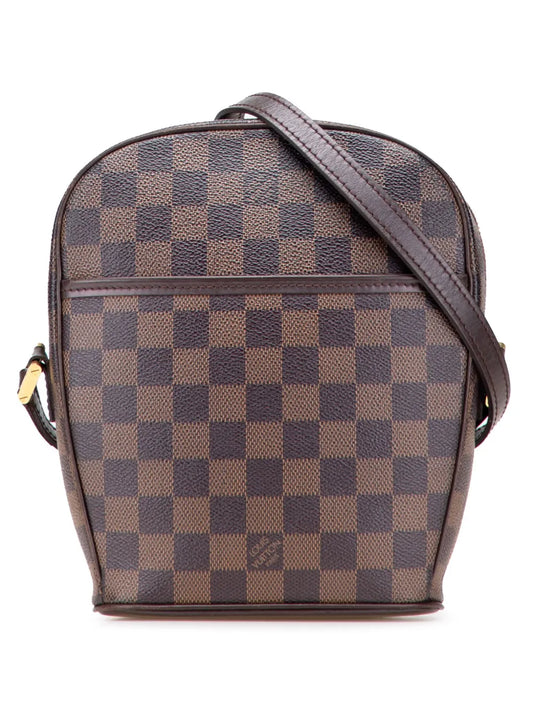 Pre-OwnedLouis Vuitton Pre-Owned2008 Damier Ebene Ipanema PM crossbody bag