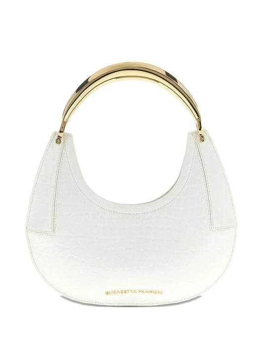 Elisabetta Franchilogo-plaque shoulder bag floriamart.shop