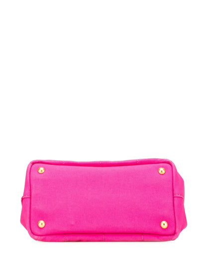 Pre-OwnedPrada Pre-Owned2013-2025 Small Canvas Canapa Logo satchel floriamart.shop