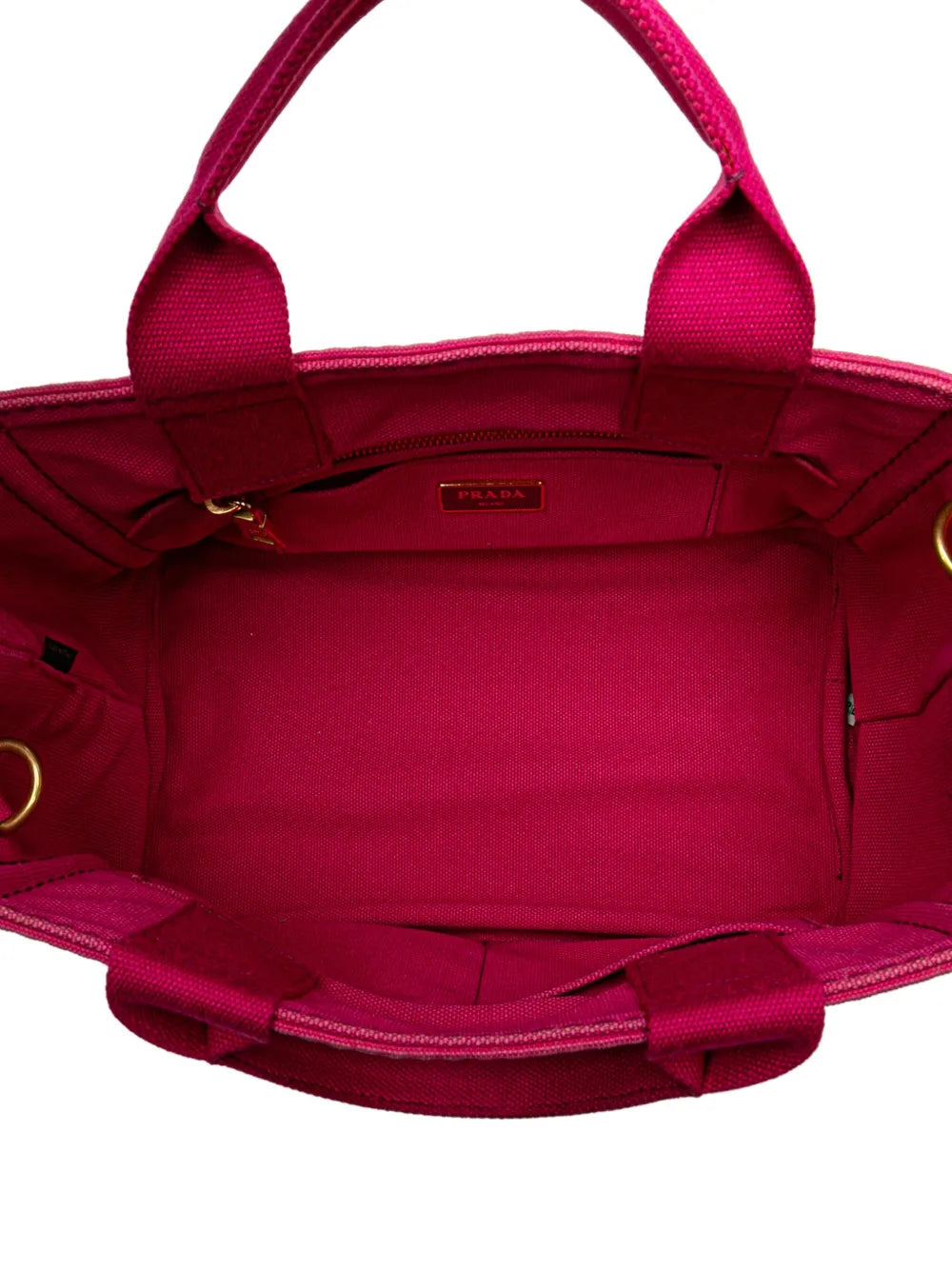Pre-OwnedPrada Pre-Owned2013-2025 Small Canvas Canapa Logo satchel floriamart.shop