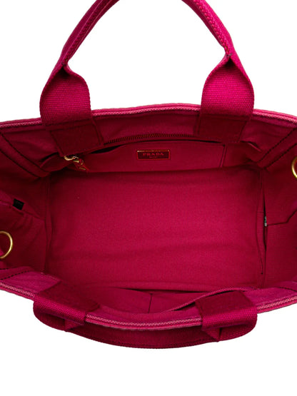 Pre-OwnedPrada Pre-Owned2013-2025 Small Canvas Canapa Logo satchel floriamart.shop