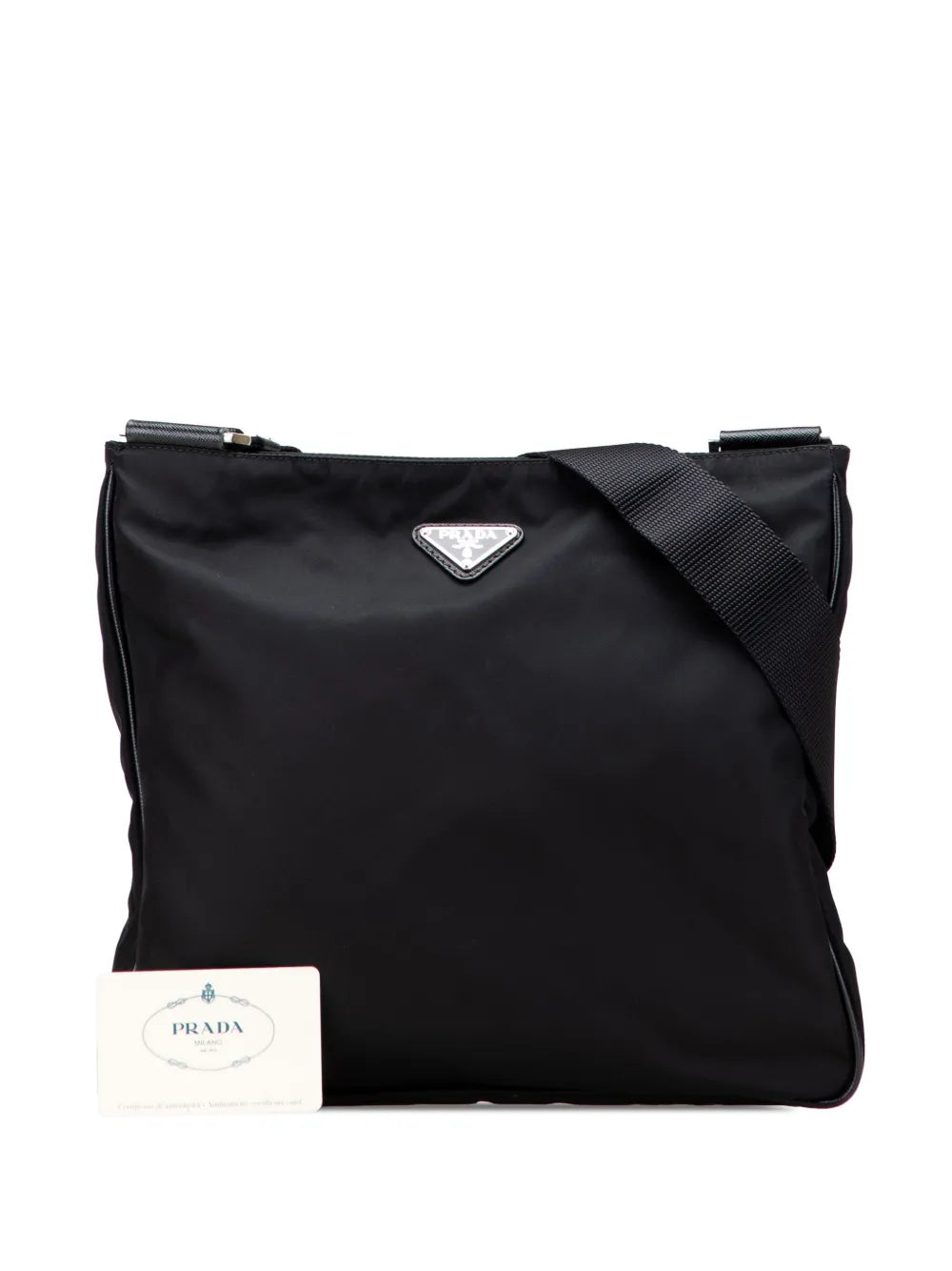 Pre-OwnedPrada Pre-Owned2013-2025 Tessuto Zip Top crossbody bag floriamart.shop
