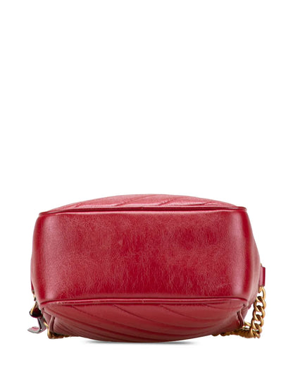 Pre-OwnedGucci Pre-Owned2016-2025 GG Marmont Matelasse Leather Double Zip crossbody bag