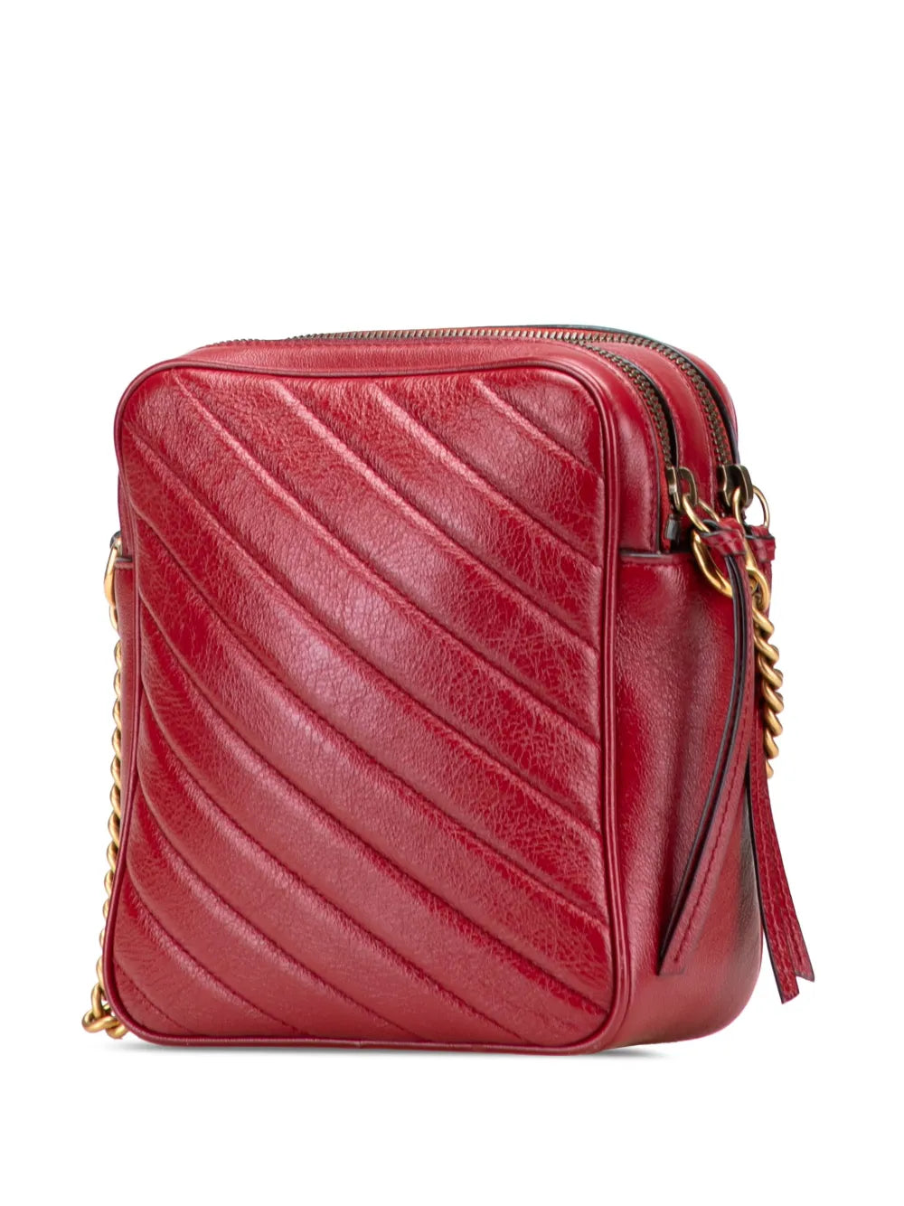 Pre-OwnedGucci Pre-Owned2016-2025 GG Marmont Matelasse Leather Double Zip crossbody bag