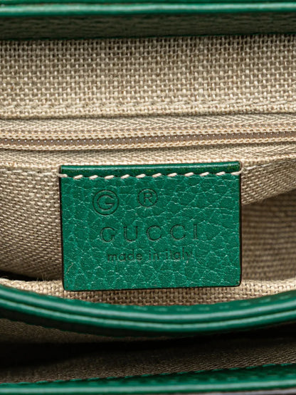 Pre-OwnedGucci Pre-Owned2000-2015 Small Dollar Calfskin Interlocking G crossbody bag