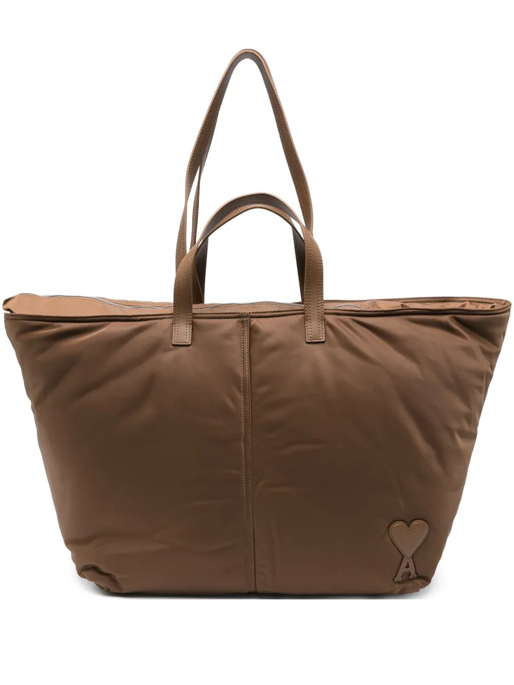 AMI Parispadded tote bag