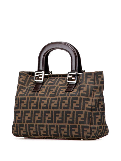Pre-OwnedFendi Pre-Owned20th Century Small Zucca Canvas Twins tote bag