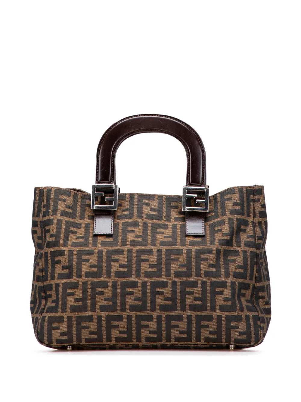 Pre-OwnedFendi Pre-Owned20th Century Small Zucca Canvas Twins tote bag