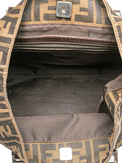 Pre-OwnedFendi Pre-Owned20th Century Small Zucca Canvas Twins tote bag