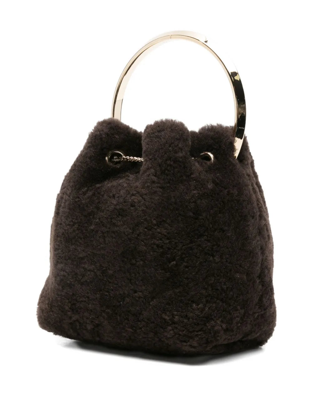 Jimmy ChooBon Bon pearl-embellished mini bag