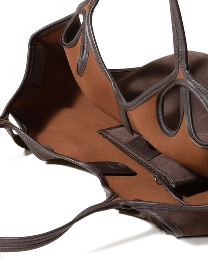 HereuEscala suede shoulder bag