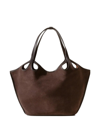 HereuEscala suede shoulder bag