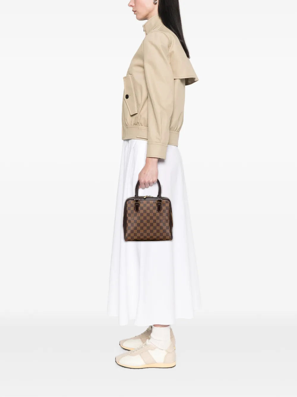 Pre-OwnedLouis Vuitton Pre-Owned2018 Damier Ebene Brera handbag