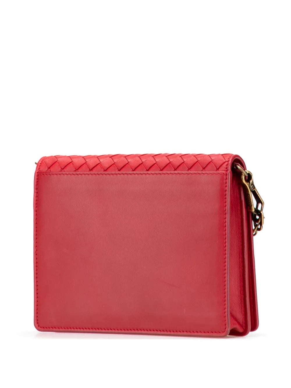 Pre-OwnedBottega Veneta Pre-Owned2012-2025 Nappa Intrecciato Wallet On Chain crossbody bag
